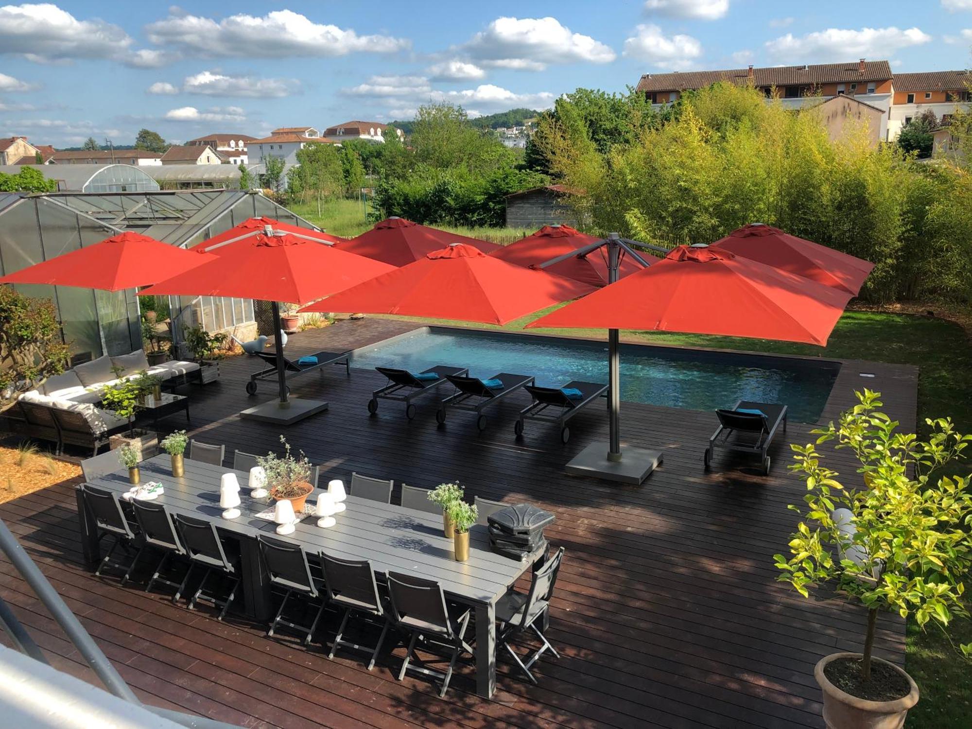 Demeure De Charme Vue Riviere Perigueux Piscine Parking Bed and Breakfast Esterno foto